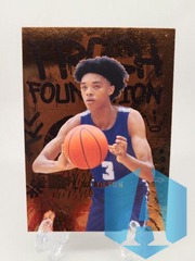 2021 SKYBOX METAL UNIVERSE CHAMPIONS BJ BOSTON COPPER FRESH FOUNDATION #FF48